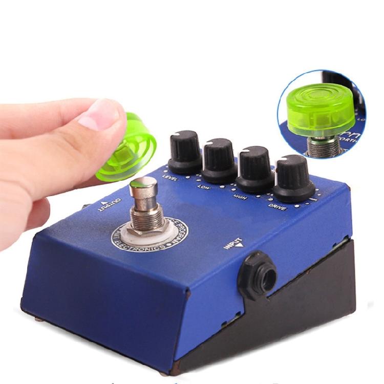 Foot Nail Cap Pedal Topper Color Protection Cap Guitar Effect Footswitch Toppers