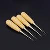 1PC Craft Tent Sewing Sewing Awl DIY Wooden Handle Hand Tools Stitcher Leather Manual Leather Tools