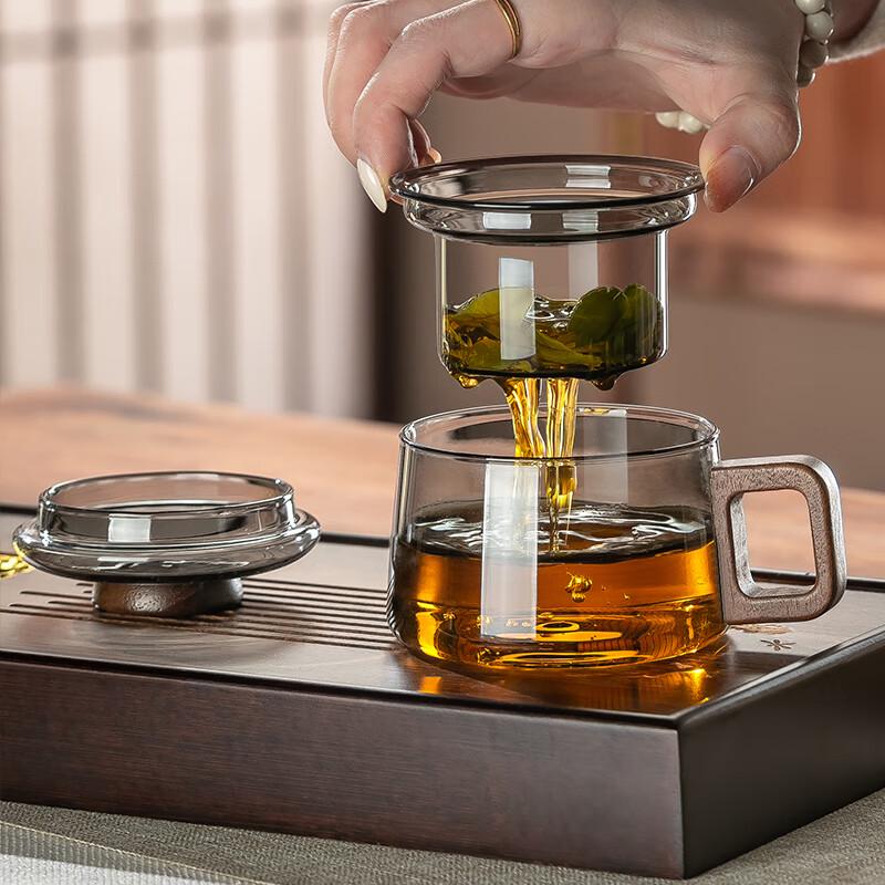 Gennas Glass Mini Tea Infuser Cup