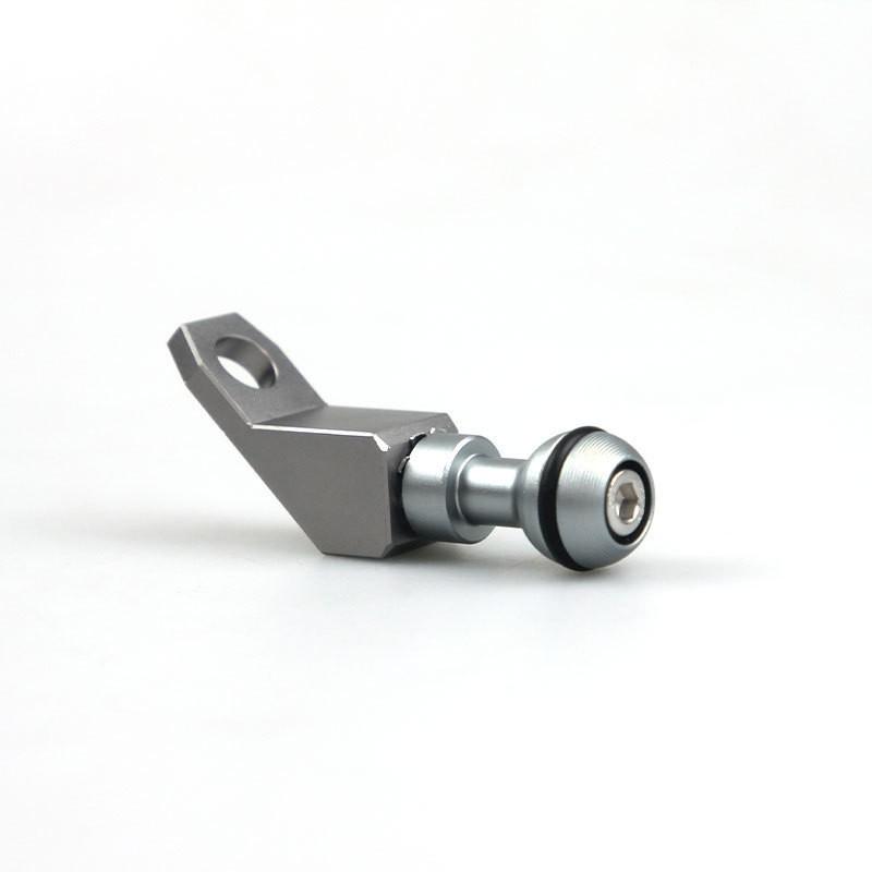 Motorcycle Mirror Y Mount Adapter 10mm Hole Spacing Angled Ball End