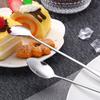 1Pc Kreative Edelstahl Langen Griff Kaffee Löffel Rühren Eis Löffel