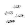 Alloy Car Audio Speaker Logo Badge Sound Sticker Accessories for Jeep Wrangler Patriot Grand Cherokee Commander Renegade Compass AMX1