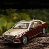 New 1:24 Maybach S600 Metal CarsModel Diecast Alloy High Simulation Vehicles Car Model 6 Doors Can Be Opened Toys Gift