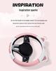Cute Kitten Breathable Steering Wheel Cover 2023