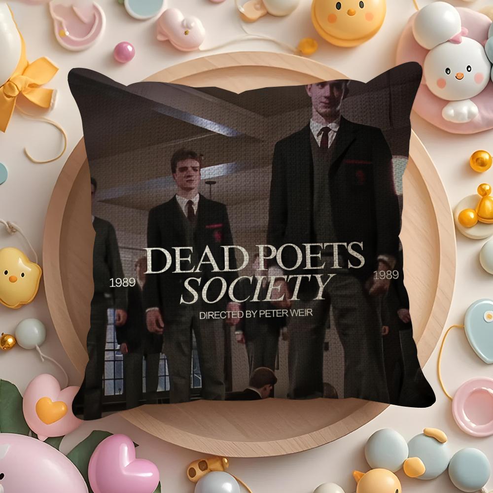 Story Movie DDead Poets Society Pillow Case Pattern Printed Pillowcase for Living Room Sofa Cushion Cover Bedroom Decor