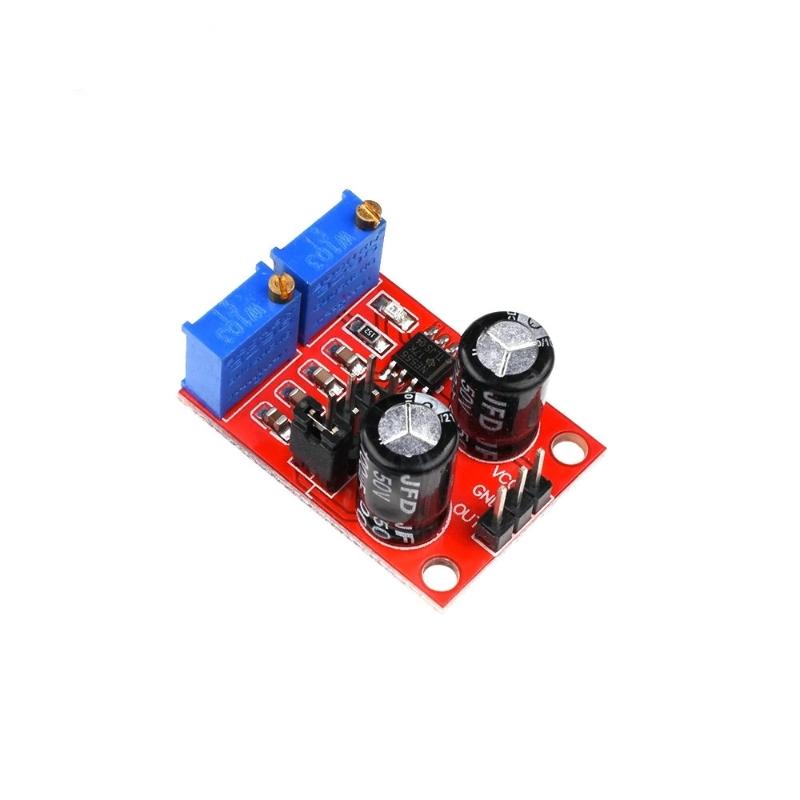 NE555 pulse frequency, duty cycle adjustable module,square/rectangular wave signal generator,stepping motor driver 5v-12v