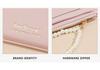 Women's INS Style Pearl Zipper Card Holder & Coin Purse