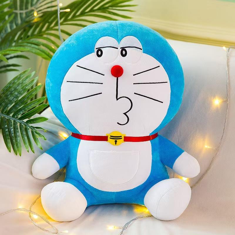 Dingdang Cat Plush Toy Doraemon Doll Cute Blue Fatty Anfu Doll Gift
