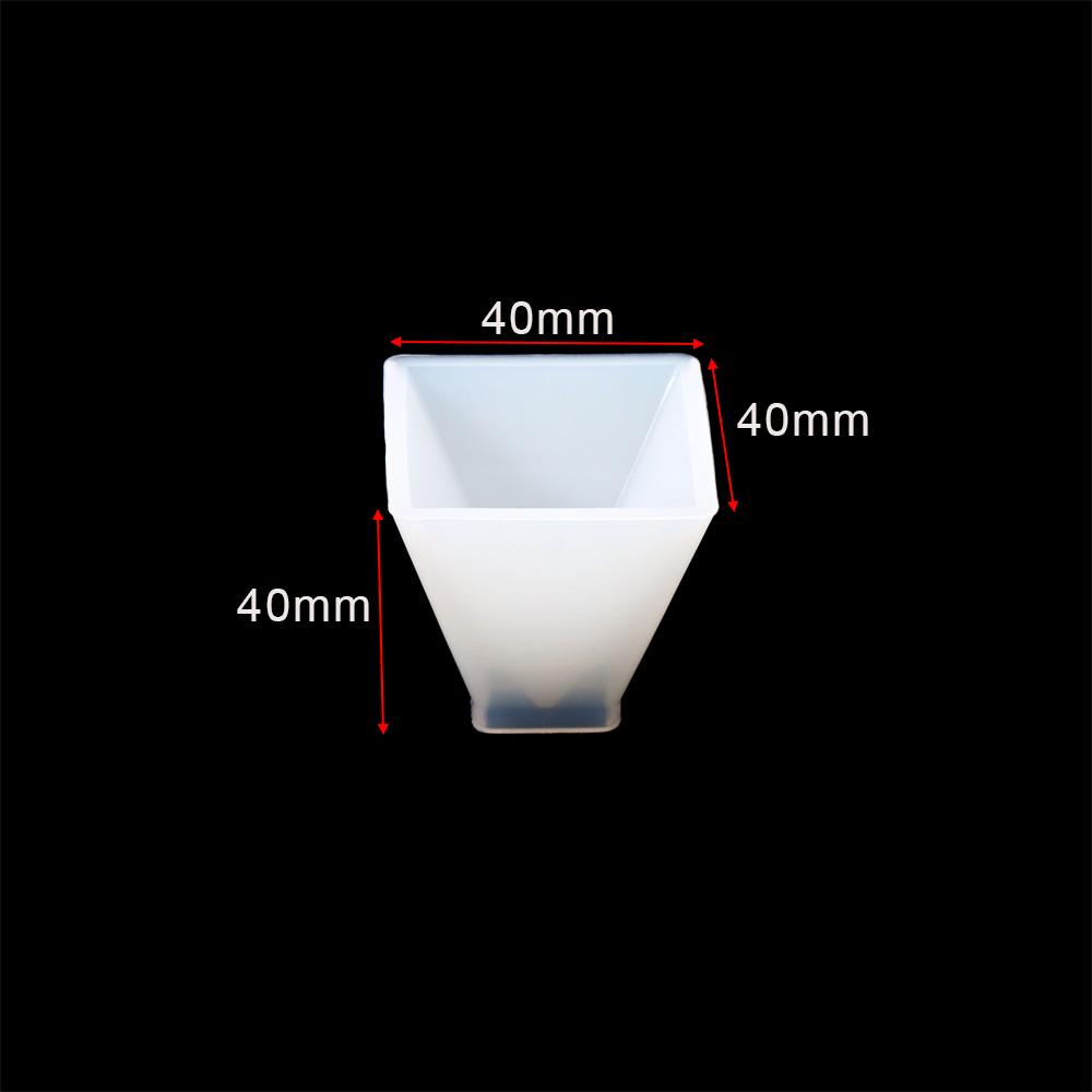 5 Sizes Pyramid Silicone Mould Epoxy Resin Mold for DIY Epoxy Resin Molds Crafts Jewelry Making Accessories Home Decoration