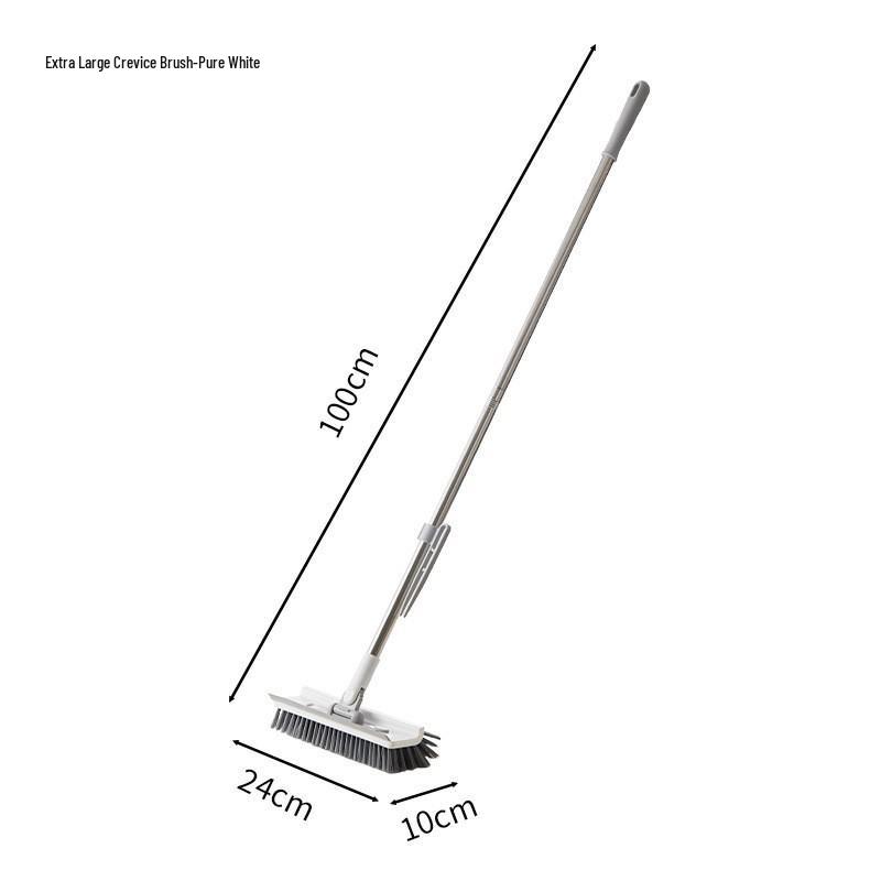Bathroom & Toilet Gap Cleaning Brush with Scraper