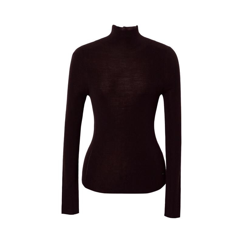 eifini Women's High-Neck Wool Sweater