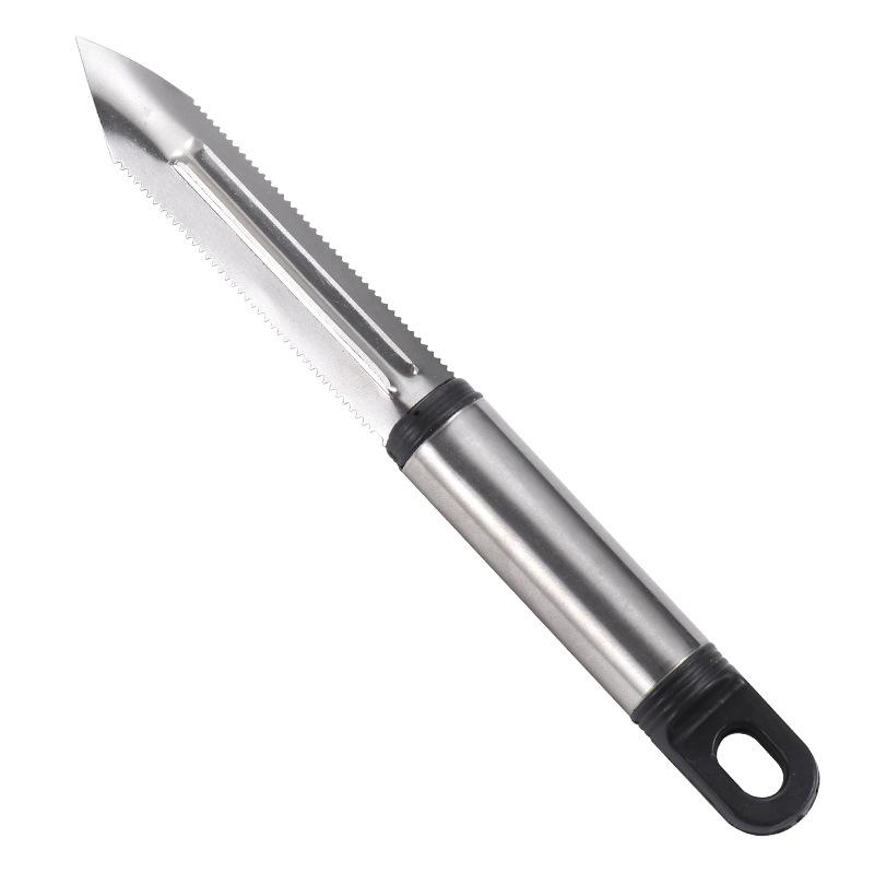 

Stainless Steel Peeler - Tip Fruit Digging Hole Household Apple Potato and Vegetable