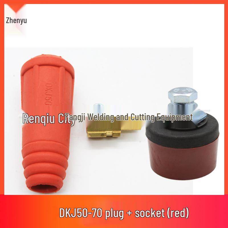 Universal Male and Female Welding Cable Quick Connectors & Plug Socket Set