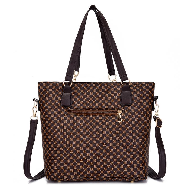 2024 våren ny mote seksdelt mor og barn bag bærbar skulder messenger dameveske én bag