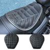 Motorcycle Seat Cushion Comfort Non-Slip Motorcycle Cushion With Shock Absorbing Passenger Seat Wear-Resistant PowerSports