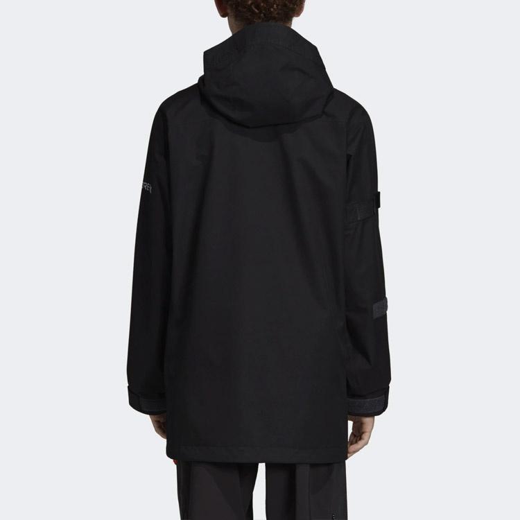 adidas X Undefeated Crossover Gore-tex Material Hooded Jacket Windbreaker Black Men's DY3263