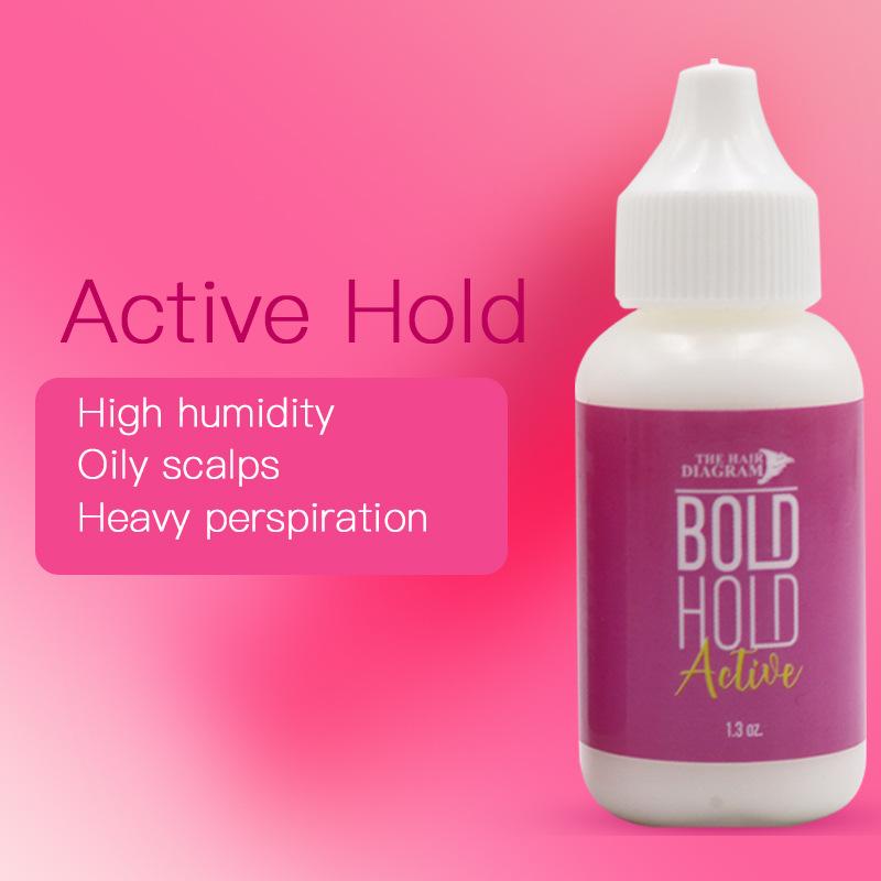 Bold Hold Lace Glue Ghost - 38ML Wig Lace Headgear Glue for Secure Bonding