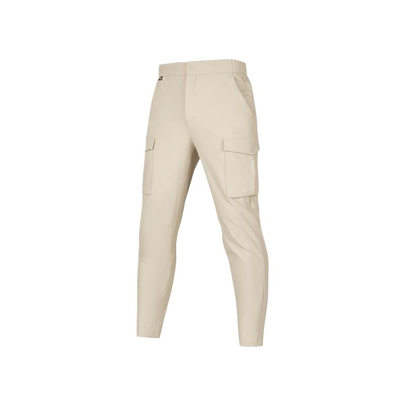 Skechers Comfort Sports Series Breathable Skin-Friendly Soft Casual Pants Men bottoms White-Pepper P125M022-0062 L