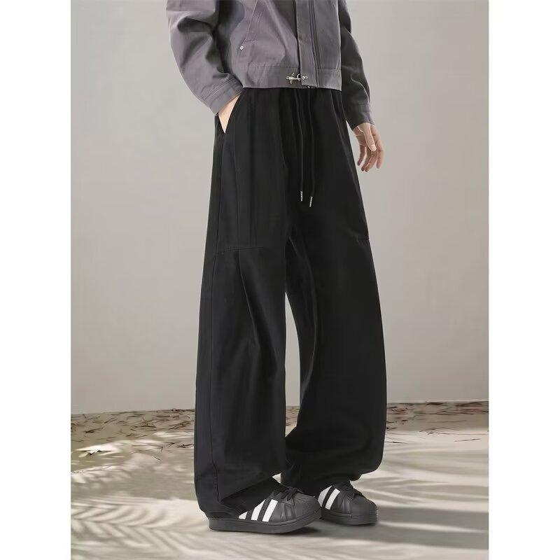 Scimitar Tooling Casual Pants Men's Summer New Trendy Brand Loose Retro Wide-leg Versatile Casual Trousers