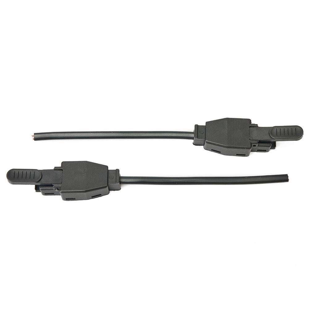 Black Tig Torch Switch 2pcs/kit For TIG Welding Torch With Ready Welded Cable