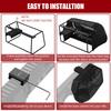 1pc Quick Release Shell Catcher With Detachable Picatinny Heat Resistant Thickened Brass Catcher Nylon Mesh For Rifle
