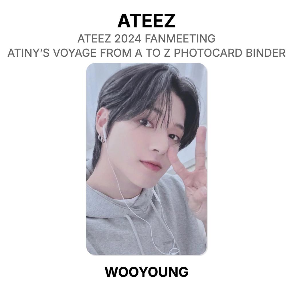 ATEEZ ATEEZ 2024 FANMEETING ATINY’S VOYAGE FROM A TO Z PHOTOCARD BINDER Official Photocard