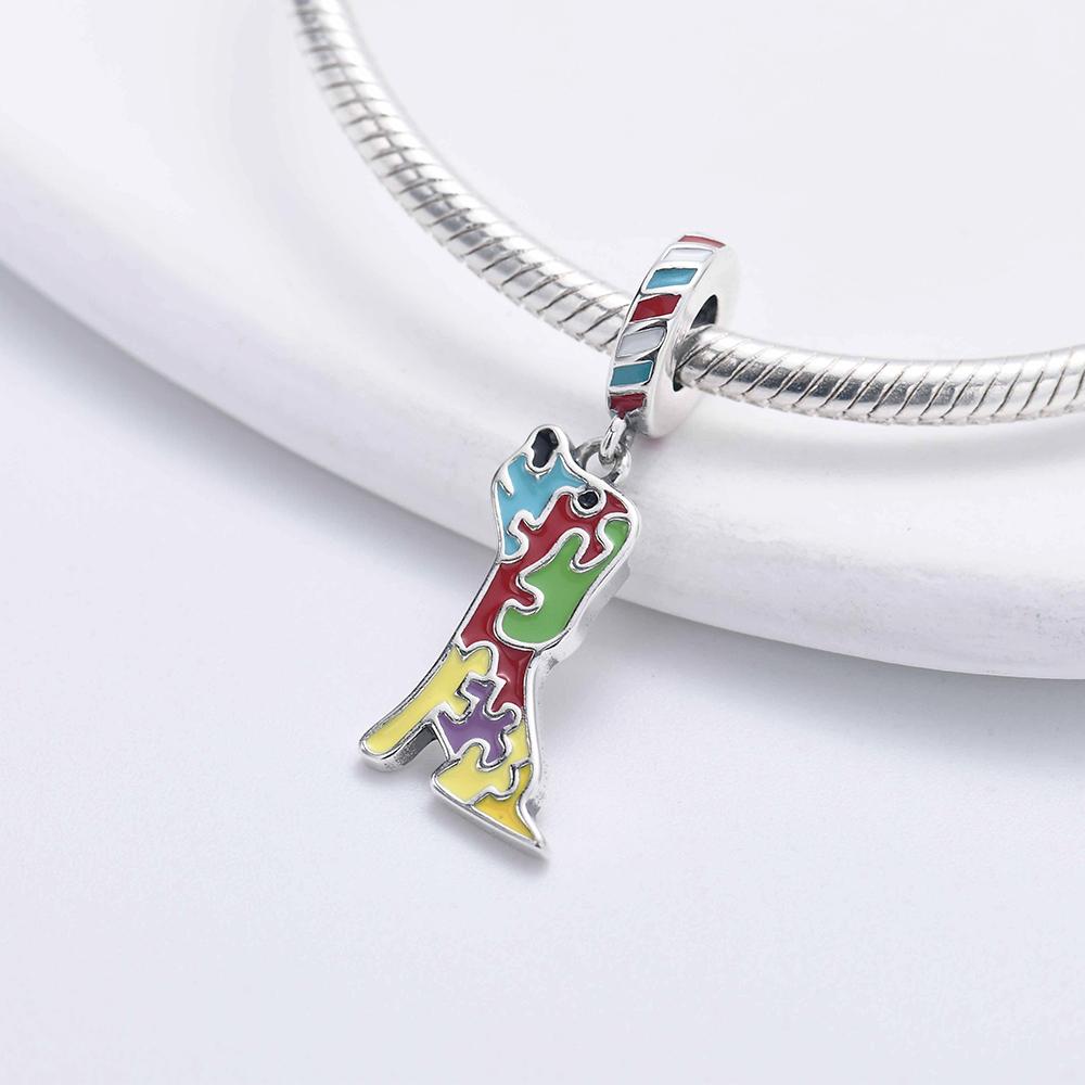 Sellcopper Charm Fit Original Bracelet Accessories Women Jewelry Pet Animal Series Dog Pendant