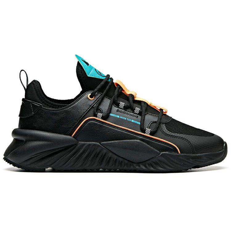 Anta Nespútané nízke tenisky typu "Dad Shoes" pre mužov Čierne 912018802-4