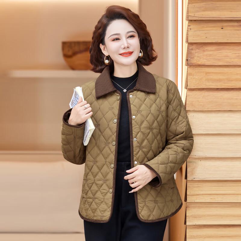Women's Mid-Aged Thickened Winter Cotton Coat