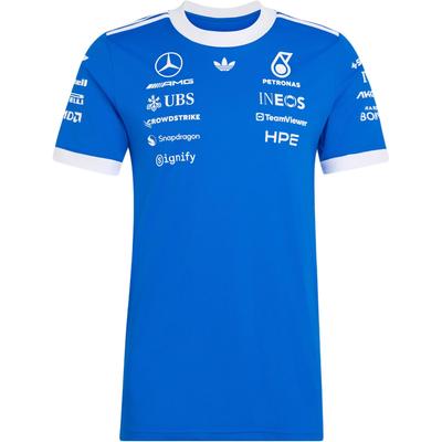 Originals X Mercedes-Amg Petronas Formel 1 Team Blue Wonder Rundhals Gestricktes Kurzarm Schnelltrocknendes T-Shirt Herren Oberteile KW1660