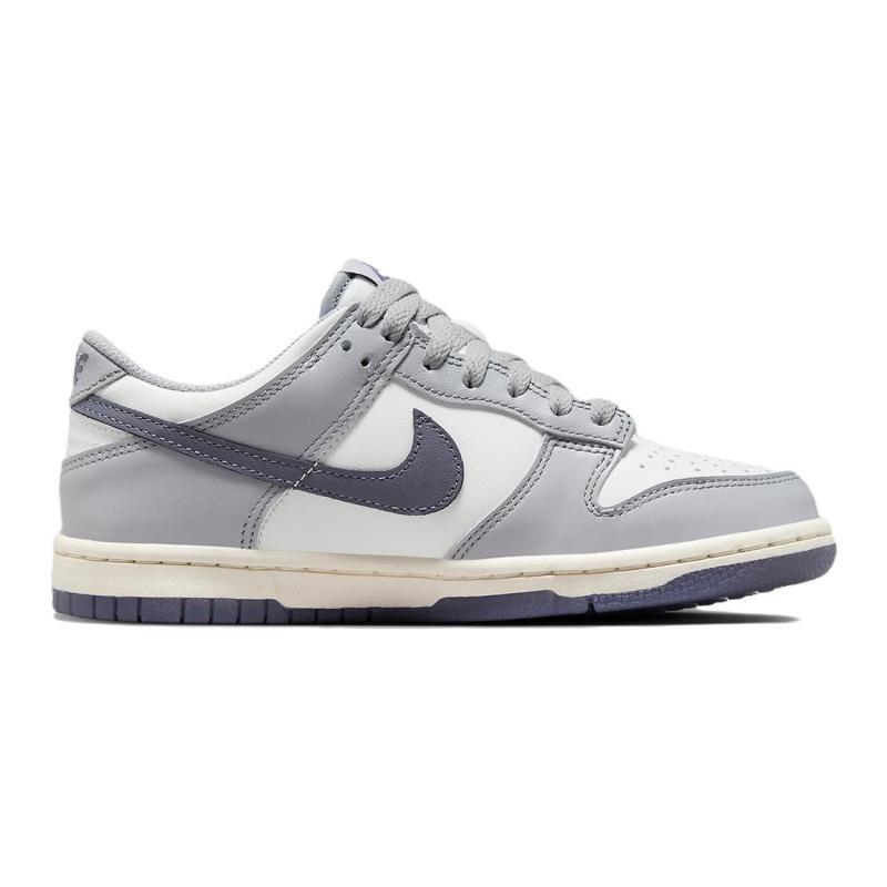 Nike Dunk Low Platinum Tint Light Carbon GS Sneakers FB9109-101