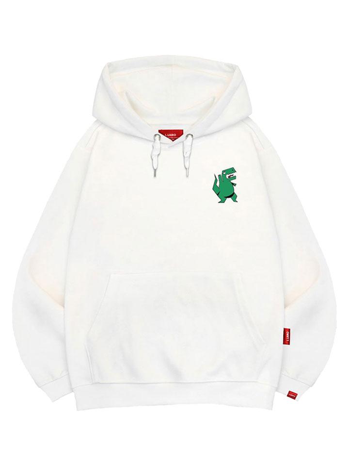 Angry Dino Hoodie Unisex Big Size M~4Xl