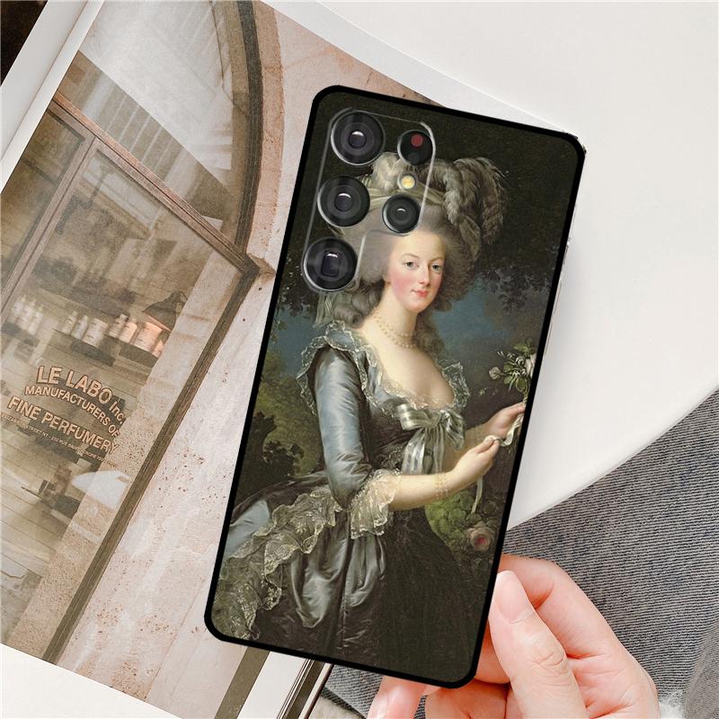 Marie Antoinette Phone Case For Samsung Galaxy S24 Ultra S9 S10 S20 S21 S22 S23 Plus S24 FE S25 Ultra Cover