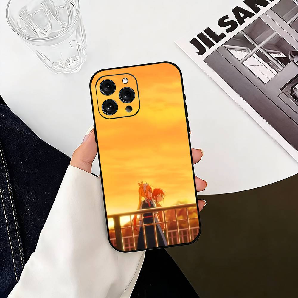 D-Dragon Maid Tohru Ilulu Phone Case Silicone Soft For IPhone 17 16 15 14 13 12 11 X XR Plus Pro Max Plus