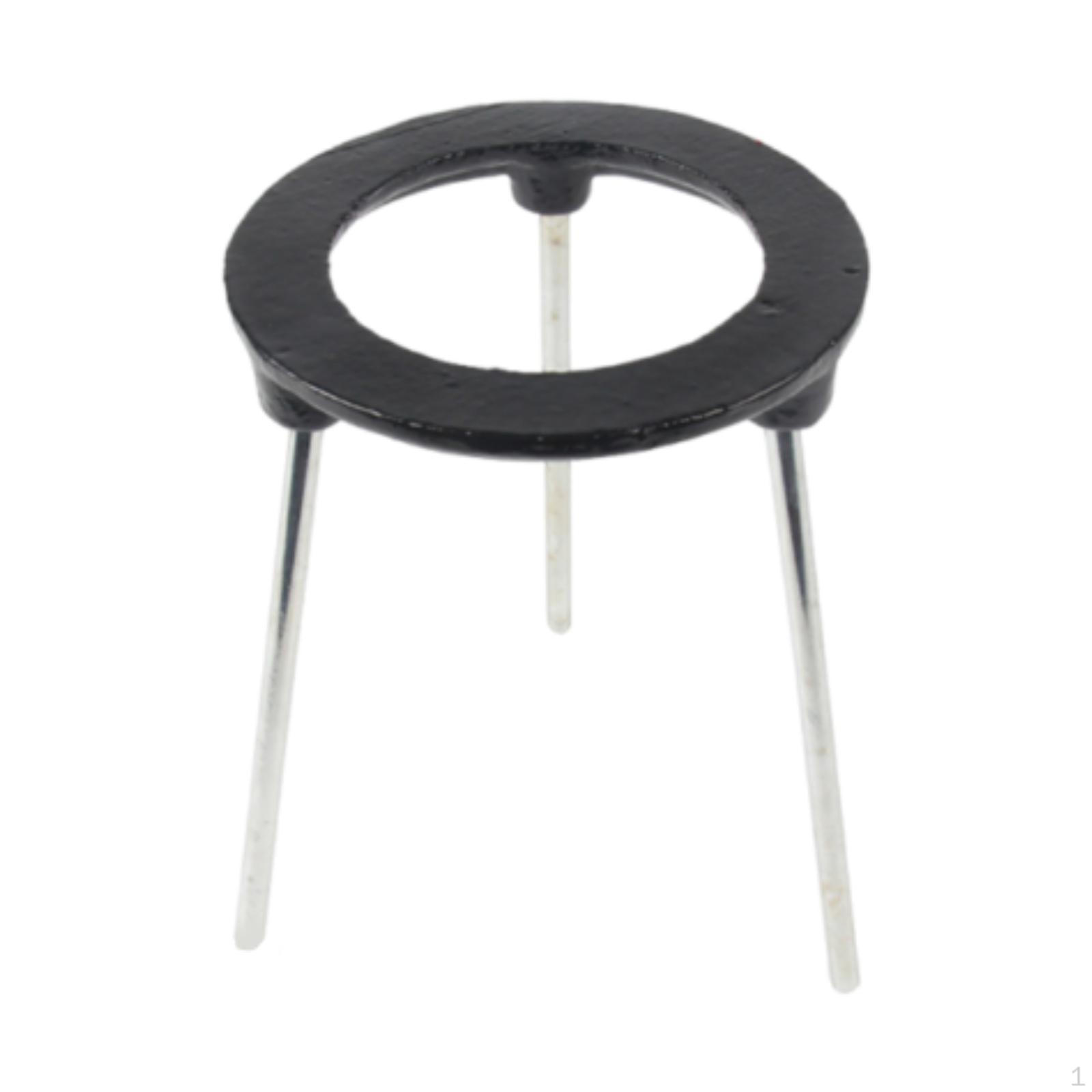 

Штатив для спиртовой лампы, лабораторная подставка, чугунная, многоразовая, сетчатая, круглая горелка Бунзена для