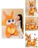 Creative Kangaroo Plush Toy Stuffed Animal Doll Soft And Huggable Home Decor Gift Characters)