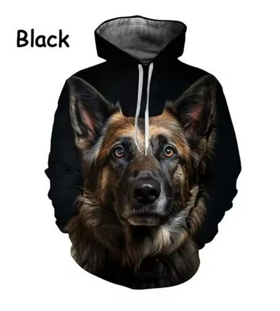 2025 Personalized 3D Animal Pattern Hooded Sweatshirt
