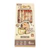 6-teiliges süßes Capybara-Gelstifte-Set, Kawaii-Stifteset, schnelltrocknende, blaue, löschbare Stifte, Büro- und Schulbedarf, Kawaii-ästhetisches Briefpapier