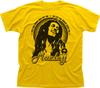 Bob Marley Reggae The Wailers Rock CD Music Yellow T-shirt 0537