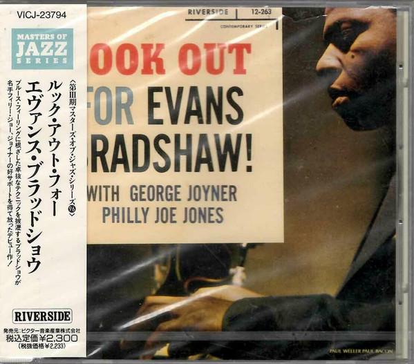 

CD EVANS BRADSHAW - Look Out For Evans Bradshaw! VICJ23794 Riverside Recor 1992 Japan Jazz Used