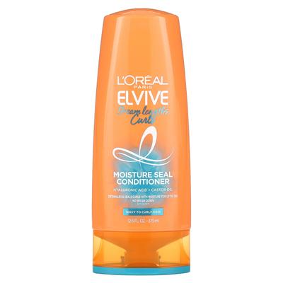 L'Oréal, Elvive, Dream Length Curls, Moisture Seal Conditioner, Wavy and Curly Hair, 12.6 Fl Oz (375 Ml)