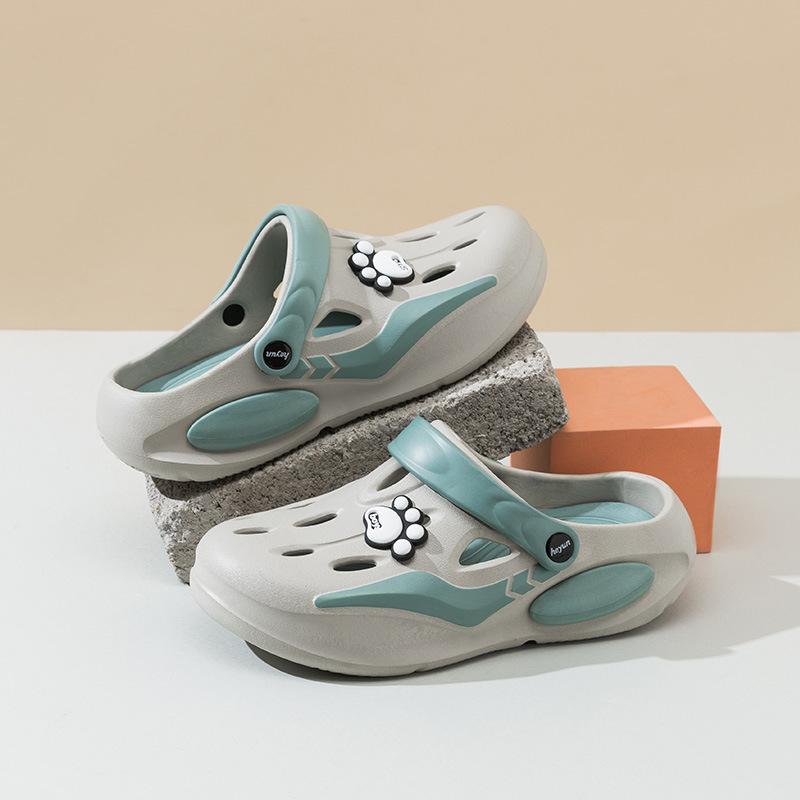 Herr Casual Bekväma Träskor Sommar Andningsbara Halkfria Inomhus Utomhus Strand