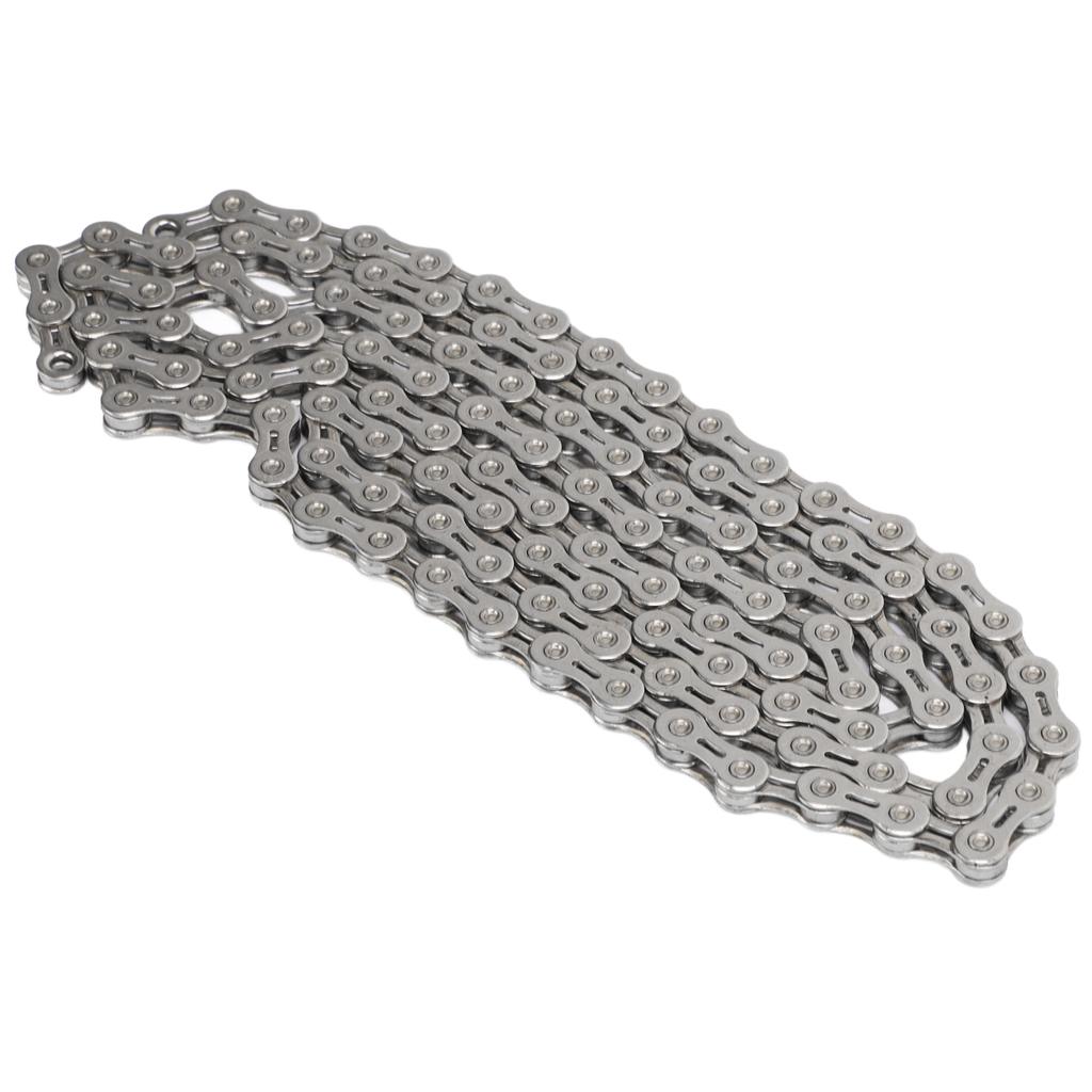 WAKE Jízdní kolo 10 rychlostí Elektrogalvanizovaný stříbrný řetěz Horská silniční kolo 116 článků Řetězy