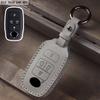 2 3 4 5 Buttons Leather Smart Remote Car Key  Case Cover for Toyota Perodua Malaysia Car Key Protector Car Key Shell