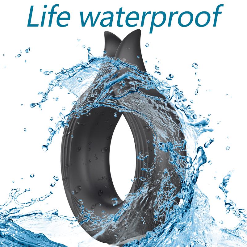 Male Vibrator Penis Ring Clitoris Stimulation Massage Delayed Ejaculation Adult Sex Toys Sex Products Massage Couples