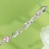 S925 sterling silver zircon bracelet light luxury high-end silver jewelry anniversary store celebration gifts