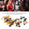 200g Halloween Confetti Halloween Party Table Scatter Confetti Pumpkin Spider Webs Foil Metallic Sequins Confetti Decor