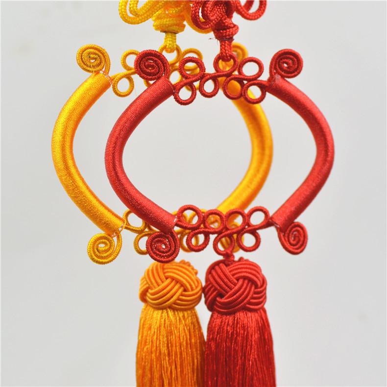 Perfume Tray Pendant, Chinese Knot Guanyin Buddha Fringed Set, Car Hanging Jewelry Hanging Home Jewelry