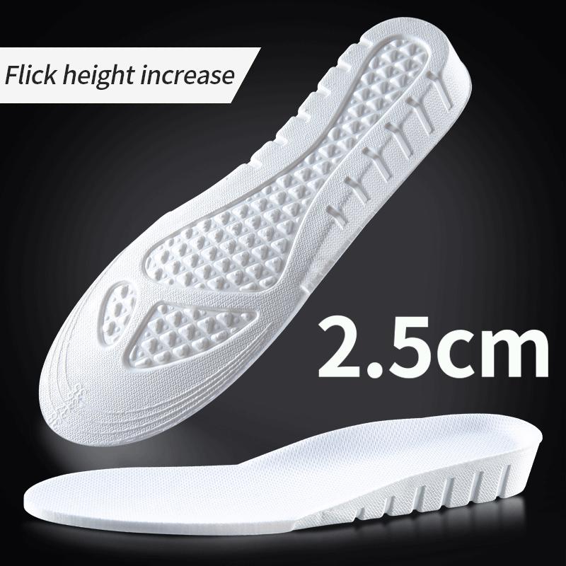 Invisible Height Increase Insoles EVA Soft Light Shoes Sole Pad for Men Women Heel Lift Feet Care Arch Support Insol