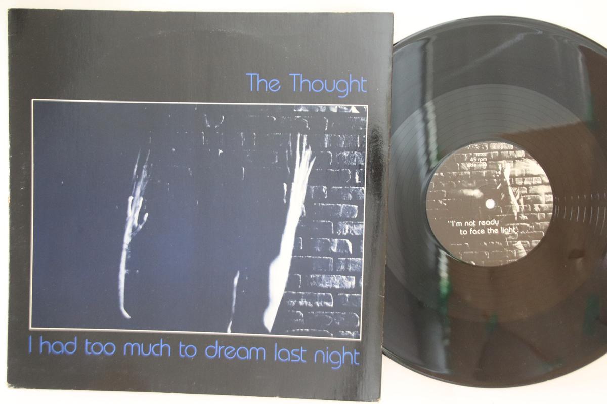 

12inch Record THOUGHT - I Had Too Much To Dream Last Night 12002 INDEX 1983 US Rock Used
